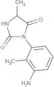 3-(3-Amino-2-methylphenyl)-5-methylimidazolidine-2,4-dione