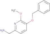 [5-(Benzyloxy)-6-methoxypyridin-2-yl]methanamine