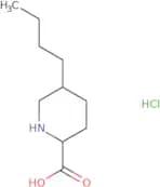 5-Butylpiperidine-2-carboxylic acid hydrochloride