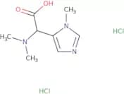 2-(Dimethylamino)-2-(1-methyl-1H-imidazol-5-yl)acetic acid dihydrochloride