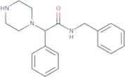 N-Benzyl-2-phenyl-2-(piperazin-1-yl)acetamide