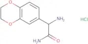 2-Amino-2-(2,3-dihydro-1,4-benzodioxin-6-yl)acetamide hydrochloride