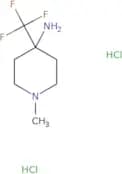 1-Methyl-4-(trifluoromethyl)piperidin-4-amine dihydrochloride