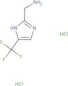 [4-(Trifluoromethyl)-1H-imidazol-2-yl]methanamine dihydrochloride