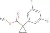 Methyl 1-(3-bromo-5-fluorophenyl)cyclopropane-1-carboxylate