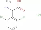 2-(2,6-Dichlorophenyl)-2-(methylamino)acetic acid hydrochloride
