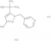 5-tert-Butyl-1-(pyridin-3-ylmethyl)-1H-pyrazol-3-amine dihydrochloride