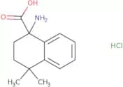 1-Amino-4,4-dimethyl-1,2,3,4-tetrahydronaphthalene-1-carboxylic acid hydrochloride