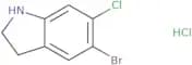 5-Bromo-6-chloro-2,3-dihydro-1H-indole hydrochloride