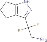 2-{1H,4H,5H,6H-Cyclopenta[C]pyrazol-3-yl}-2,2-difluoroethan-1-amine