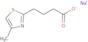 Sodium 4-(4-methyl-1,3-thiazol-2-yl)butanoate