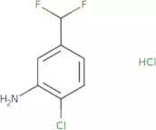 2-Chloro-5-(difluoromethyl)aniline hydrochloride