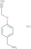 [4-(Prop-2-yn-1-yloxy)phenyl]methanamine hydrochloride