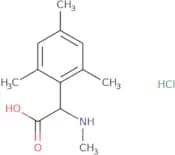 2-(Methylamino)-2-(2,4,6-trimethylphenyl)acetic acid hydrochloride