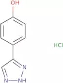4-(1H-1,2,3-Triazol-4-yl)phenol hydrochloride