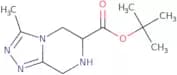 tert-Butyl 3-methyl-5H,6H,7H,8H-[1,2,4]triazolo[4,3-a]pyrazine-6-carboxylate