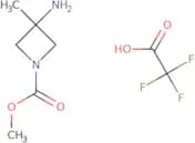 Trifluoroacetic acid methyl 3-amino-3-methylazetidine-1-carboxylate