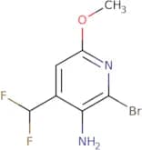 2-Bromo-4-(difluoromethyl)-6-methoxypyridin-3-amine