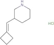 3-(Cyclobutylidenemethyl)piperidine hydrochloride