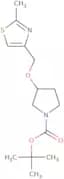 tert-Butyl 3-[(2-methyl-1,3-thiazol-4-yl)methoxy]pyrrolidine-1-carboxylate