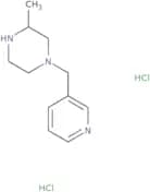 3-Methyl-1-(pyridin-3-ylmethyl)piperazine dihydrochloride
