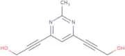 3-[6-(3-Hydroxyprop-1-yn-1-yl)-2-methylpyrimidin-4-yl]prop-2-yn-1-ol