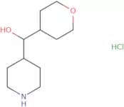 Oxan-4-yl(piperidin-4-yl)methanol hydrochloride