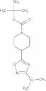 tert-Butyl 4-[3-(dimethylamino)-1,2,4-oxadiazol-5-yl]piperidine-1-carboxylate