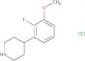 4-(2-Fluoro-3-methoxyphenyl)piperidine hydrochloride