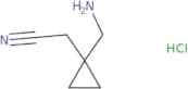 2-[1-(Aminomethyl)cyclopropyl]acetonitrile hydrochloride