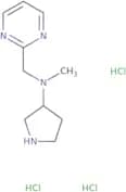 N-Methyl-N-(pyrimidin-2-ylmethyl)pyrrolidin-3-amine trihydrochloride
