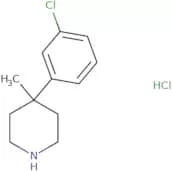4-(3-Chlorophenyl)-4-methylpiperidine hydrochloride