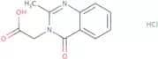 2-(2-Methyl-4-oxo-3,4-dihydroquinazolin-3-yl)acetic acid hydrochloride