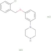 1-{3-[(2-Chlorophenyl)methoxy]phenyl}piperazine dihydrochloride