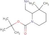 tert-Butyl 2-(aminomethyl)-3,3-dimethylpiperidine-1-carboxylate