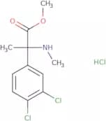 Methyl 2-(3,4-dichlorophenyl)-2-(methylamino)propanoate hydrochloride