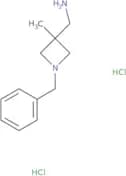 (1-Benzyl-3-methylazetidin-3-yl)methanamine dihydrochloride