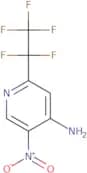 5-Nitro-2-(pentafluoroethyl)pyridin-4-amine
