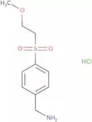[4-(2-Methoxyethanesulfonyl)phenyl]methanamine hydrochloride