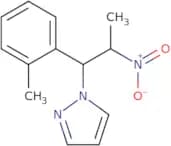 1-[1-(2-Methylphenyl)-2-nitropropyl]-1H-pyrazole