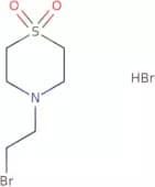 4-​(2-​Bromoethyl)​-thiomorpholine 1,​1-​dioxide hydrobromide