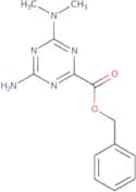 Benzyl 4-amino-6-(dimethylamino)-1,3,5-triazine-2-carboxylate