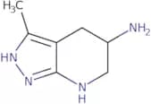 3-Methyl-1H,4H,5H,6H,7H-pyrazolo[3,4-b]pyridin-5-amine