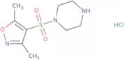 1-[(Dimethyl-1,2-oxazol-4-yl)sulfonyl]piperazine hydrochloride
