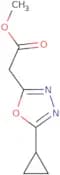 Methyl 2-(5-cyclopropyl-1,3,4-oxadiazol-2-yl)acetate
