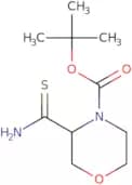 tert-Butyl 3-carbamothioylmorpholine-4-carboxylate