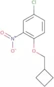 4-Chloro-1-(cyclobutylmethoxy)-2-nitrobenzene
