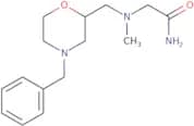 2-{[(4-Benzylmorpholin-2-yl)methyl](methyl)amino}acetamide