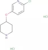 2-Chloro-5-(piperidin-4-yloxy)pyridine dihydrochloride