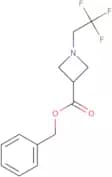 Benzyl 1-(2,2,2-trifluoroethyl)azetidine-3-carboxylate